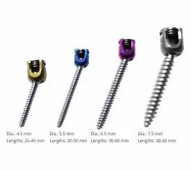 Polyaxial Pedicle Screws — Model MAS44T